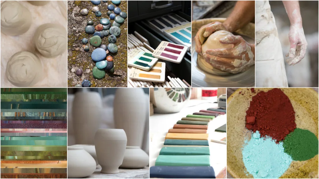 Forever Pottery studio, design table